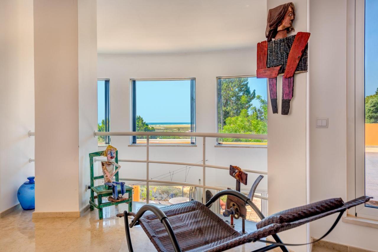 Meia Lua - Your Private Artsy Paradise Overlooking The Ria Formosa With Pool And Sea Views Near Barril Beach, Tavira Luz de Tavira Exterior foto